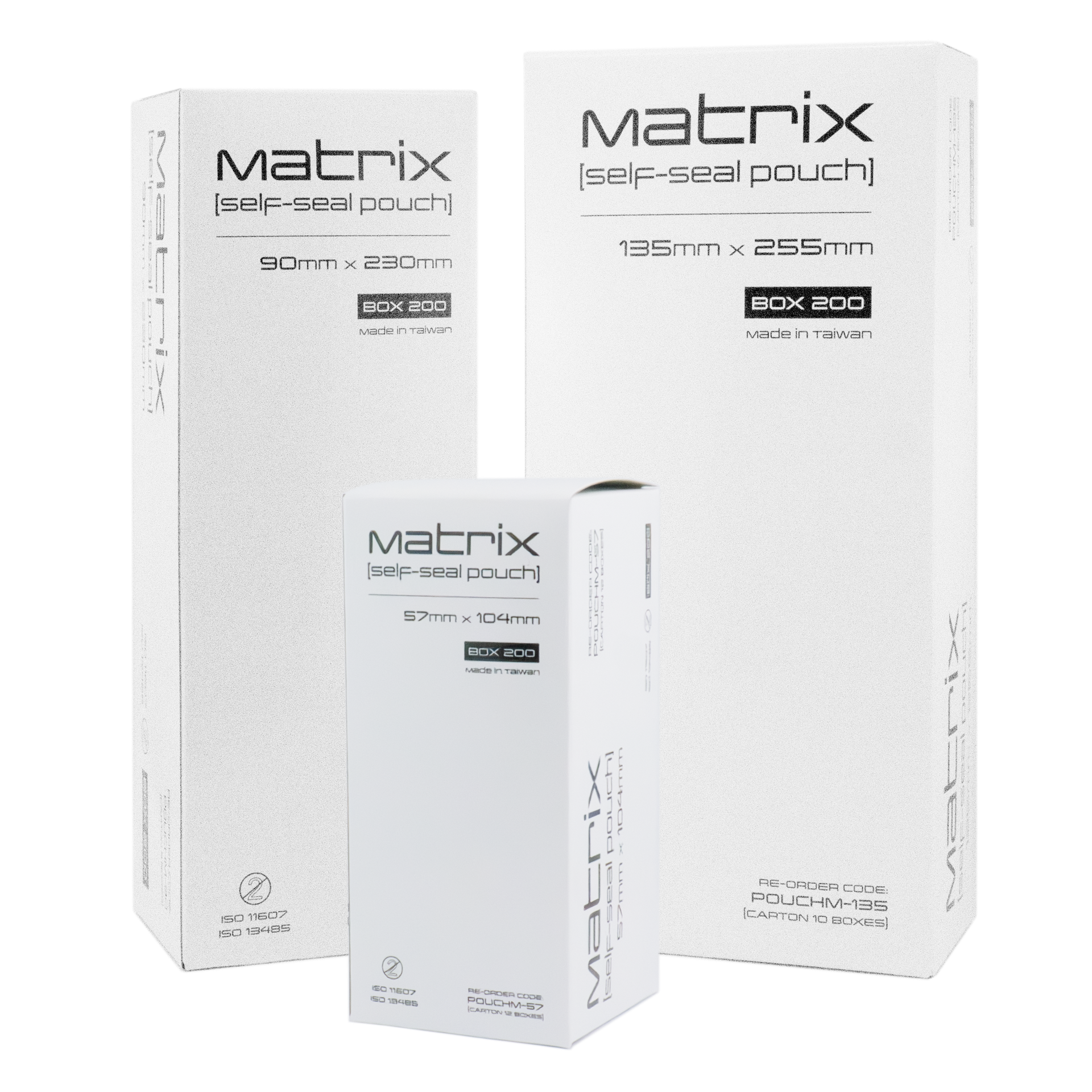 Walkers/Matrix Self Seal Sterilisation Pouches - Box 200 - image 5