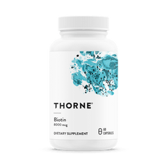 Thorne Biotin 60 Capsules Beauty Infusion with Biotin Powde,biotin,biotin and collagen conditioner,biotin and collagen shampoo,Biotin extra strength,glucose metabolism,issues,liver,liver cleanse,liver detox,liver guard,liver health,liver support,solar bio