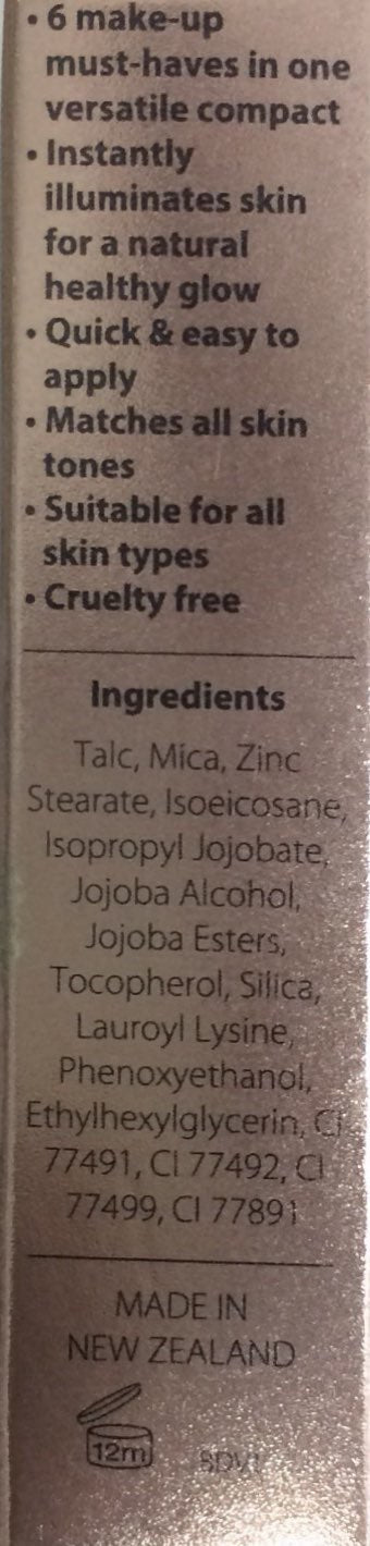 Thin Lizzy Pressed Powder 6-in-1 Professional Makeup 10g - Flawless Finish 6-in-1 Makeup,Flawless Finish Powder,optimized,Professional Makeup 10g,Thin Lizzy Pressed Powder