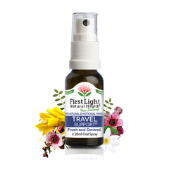 First Light Travel Support Flower Essence Oral Spray 20ml