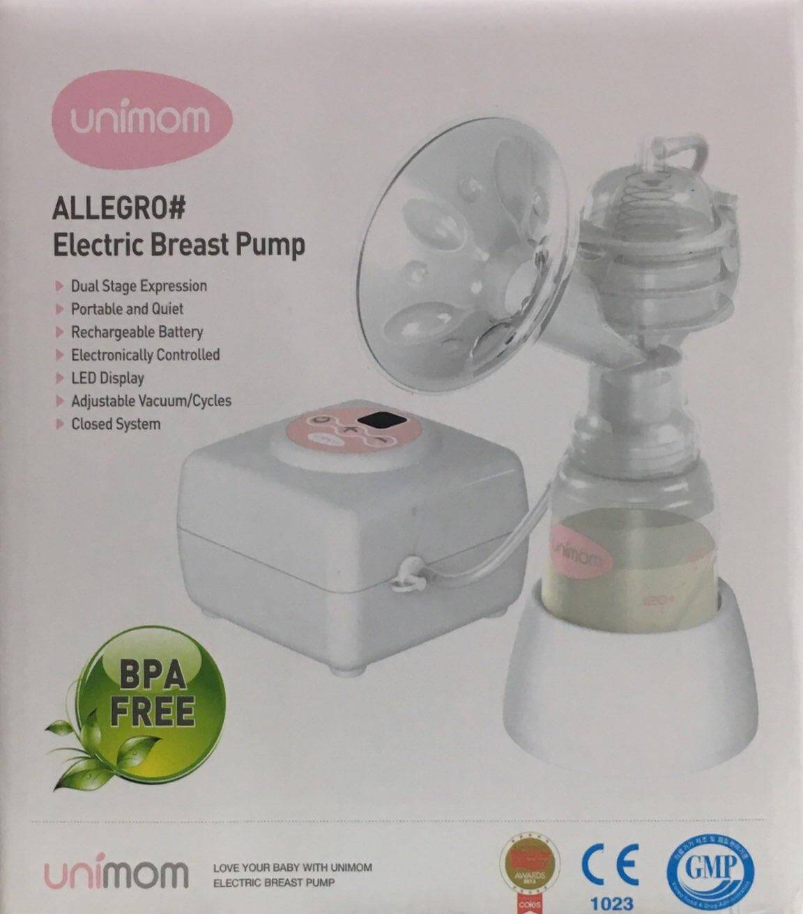 Unimom Allegro Electric Breast Pump issues