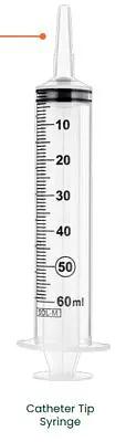Sol-M Syringe Catheter Tip 60ml