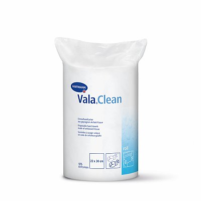 Vala Clean Cloth Roll 22x30cm 175 sheets Cloth like roll,faecal liner.,folded length ways,issues,NON-FLUSHABLE,Vala Clean Cloth Roll 22x30cm 175 sheets,washcloth