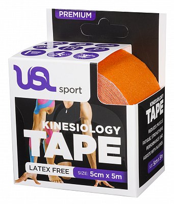 USL Sport Premium Kinesiology 5cm x 5m Orange issues,USL Sport Premium Kinesiology 5cm x 5m