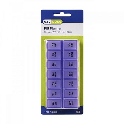 Ezy Dose 7-Day AM/PM Contoured Pill Reminder