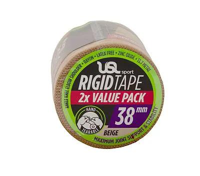 USL Sport Game Day Rigid Strapping Tape 38mm Twin Pack