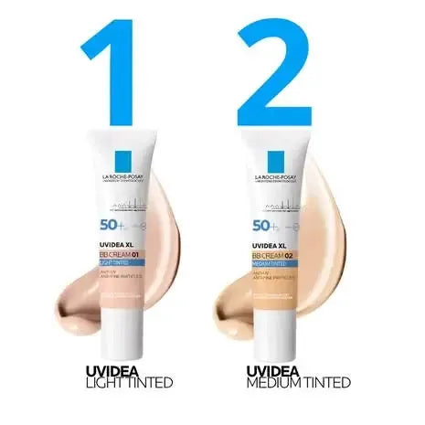 La Roche-Posay's Uvidea Bb Cream Shade 02 Medium 30ml Acne-Prone,all skin tones,Anthelios Ultra Cream Xl Spf 50+ 50ml,Anthelios Ultra-light Invisible Fluid Tinted Spf50+ 50ml,Anthelios Uv Clear Sunscreen Spf 50,Dry Touch Spf 50+,Dry Touch Tinted Spf 50+,F