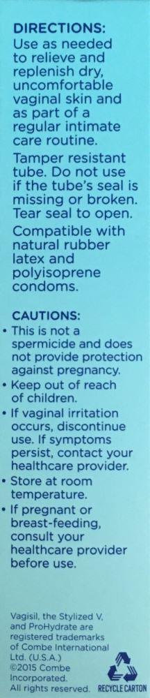 Vagisil ProHydrate Plus External Hydrating Gel 30g issues