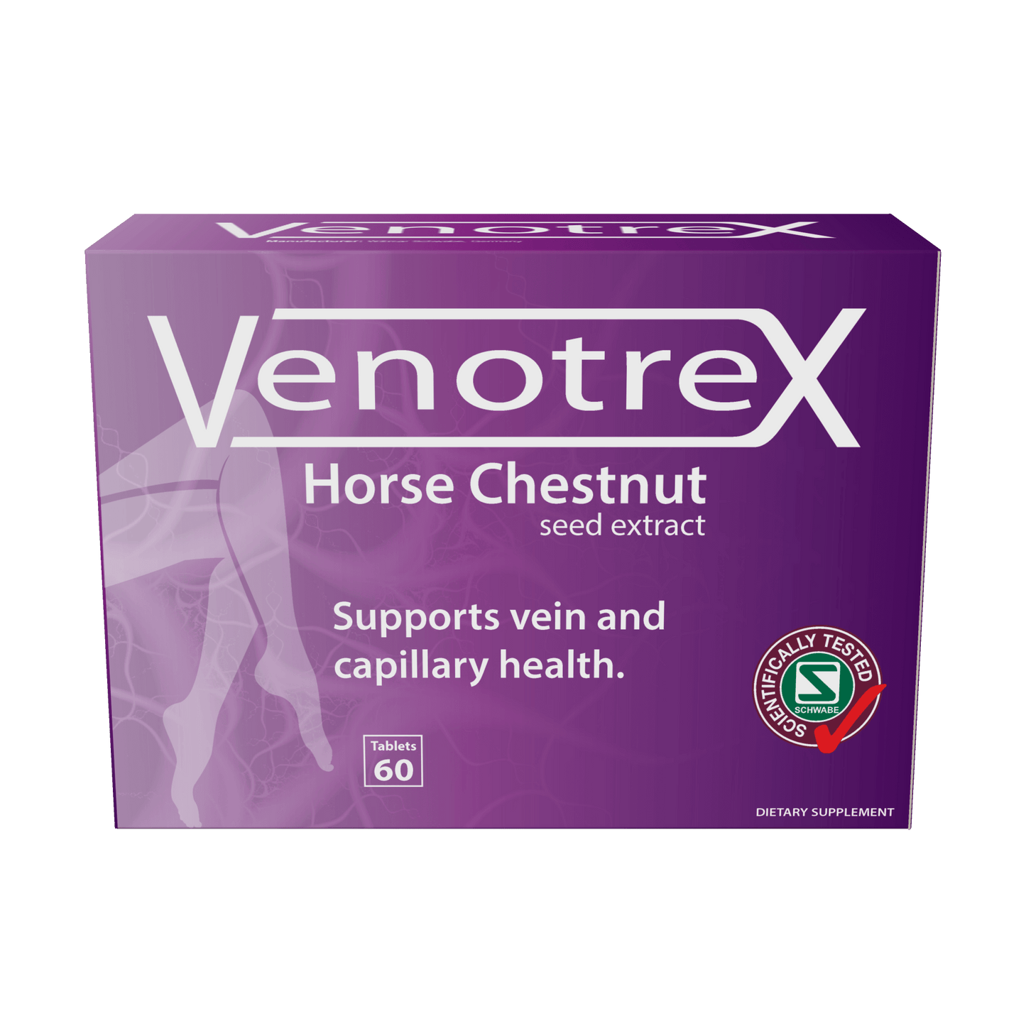 Venotrex Horse Chestnut Seed Extract 60 tablets