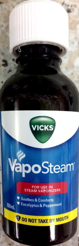 Vicks Vapo Steam Inhalant 100 ml eucalyptus and peppermint,issues,soothes and comforts,vaposteam,vicks