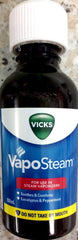 Vicks Vapo Steam Inhalant 100 ml eucalyptus and peppermint,issues,soothes and comforts,vaposteam,vicks