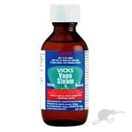 Vicks Vapo Steam Inhalant DOUBLE STRENGTH 200 ml for effective relief of colds and chest congestion.