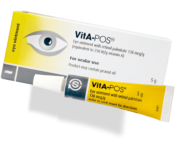 Vitapos Fresh Eye Ointment 5gm dry eye,issues,lubricatint ointment,retinol palmitate,vitapos