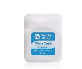 Aluro Pearlie White Flosscare Classic Waxed Mint (100m) Aluro Brushcare,Classic Waxed Mint,Classic Waxed Mint Flosscare,Compact Rounded Head toothbrush for kids,Dental Floss,dental habits,Floss care,Flosscare,issues,Kids Brushcare,Kids Extra Soft Toothbru