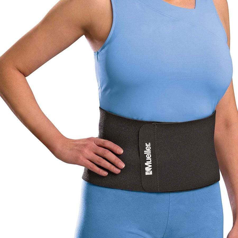 WAIST SUPPORT UNIVERSAL conforms to hips,contoured shape,easy on/off,issues,large band,Retains heat for soothing warmth,Soft neoprene blend