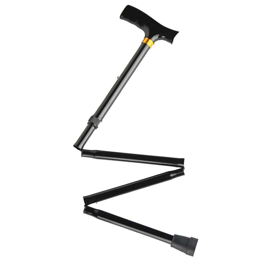 FOLDING WALKING STICK allcare,crutch,crutch accessories,crutches,injury,injury support,issues,leg,leg support
