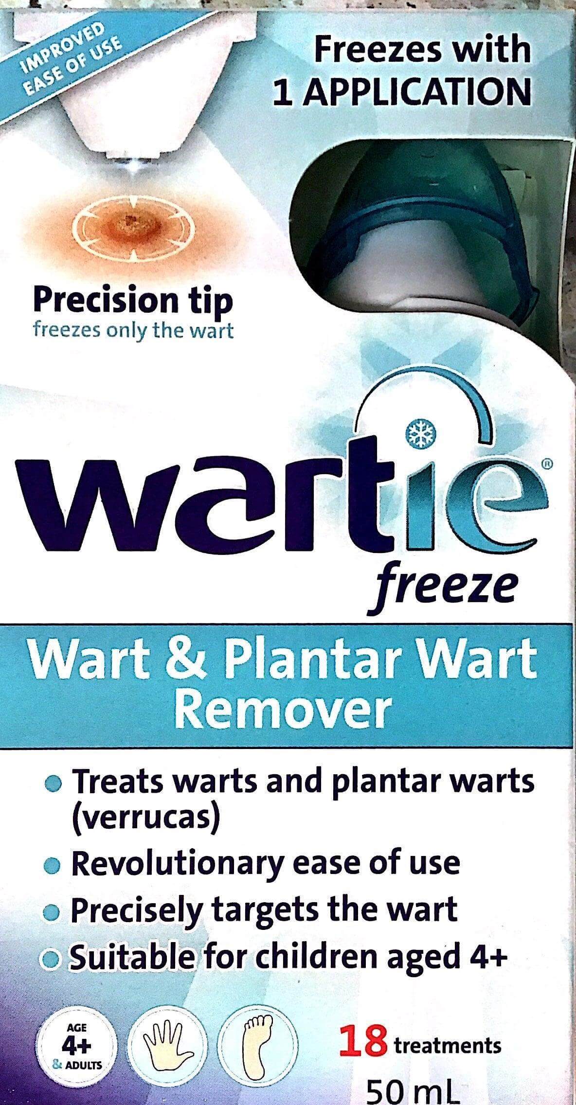 Wartie Wart Remover 50ml- 18 Applications issues