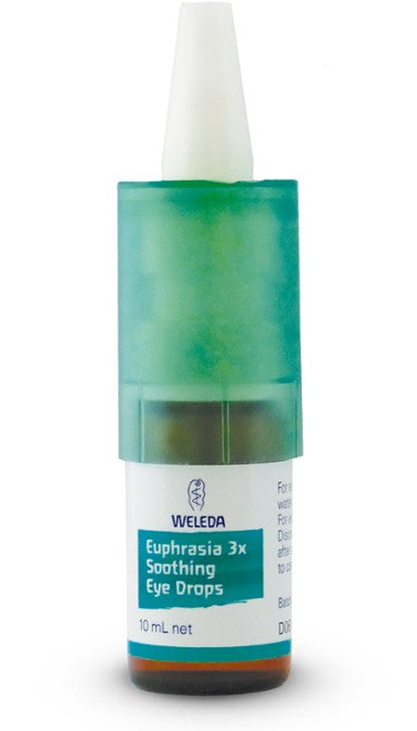 Weleda Euphrasia 3x Soothing Eyedrops 10ml eye drops,issues,soothing drops,Weleda Euphrasia 3x Soothing Eyedrops