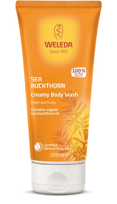Weleda Sea Buckthorn Creamy Body Wash 200ml issues,sea buckthorn,weleda