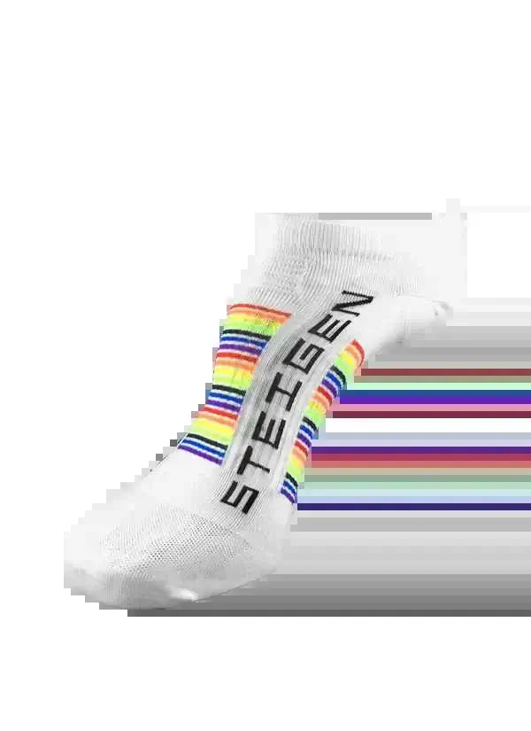 Steigen High Performance Socks - Zero Length Airflow top mesh,Arch supports,Forefoot pad for comfort and durability,Lightweight fabric for fast moisture transfer and breathability