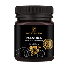 Watson & Son Manuka Honey 20+ 250gm hnz Manuka honey,issues,manuka,manuka health,manuka health honey,manuka honey