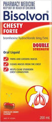 BISOLVON Chesty Forte Solution 200ml bisolvon chesty cough,issues