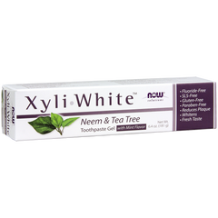 XyliWhite Toothpaste Gel 181g Neem & Tea Tree gentle toothpaste,issues,Now,Now Product,Now Products,NOW SUplements,Now suppl,Now Supplement,Now supplements,Now Vitamin,Now Vitamins,toothpaste,whitening toothpaste,XyliWhite