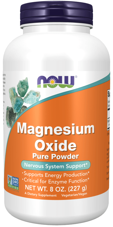 Now Magnesium Oxide Pure Powder 227 gm