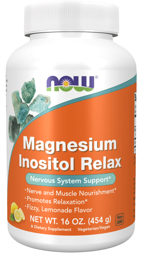 Now Magnesium Inositol Relax Powder 454 gm