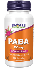 Now PABA 500 mg 100 Capsules