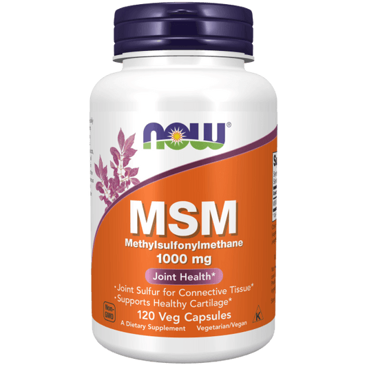 Now MSM 1000 mg 120 Veg Capsules 120