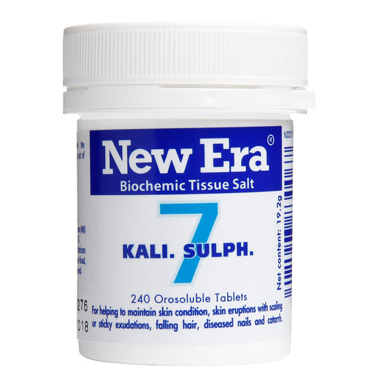 New Era Kali Sulph 240 Tablets The Healer