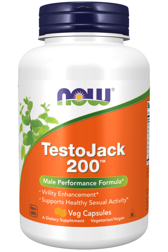 now TestoJack 200&trade; 120 Veg Capsules