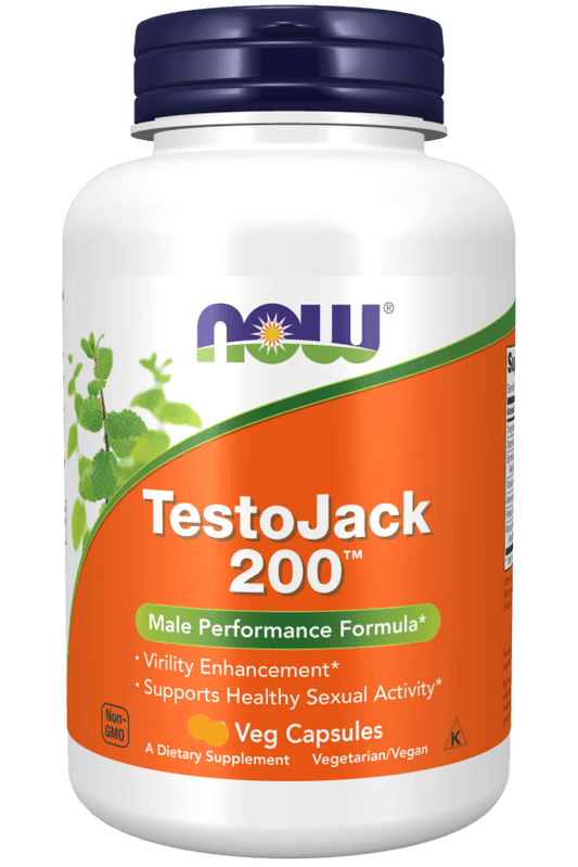 now TestoJack 200&trade; 120 Veg Capsules