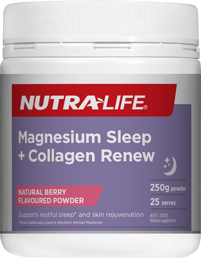 Nutralife Magnesium Sleep + Collagen Renew 250gm