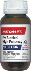 Nutralife Probiotica 50 Billion High Strength Caps 60