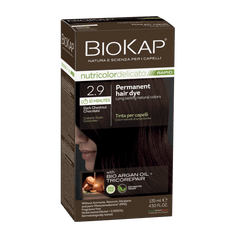 BIOKAP NUTRICOLOR DELICATO RAPID 2.9 DARK CHESTNUT CHOCOLATE PERMANENT HAIR DYE