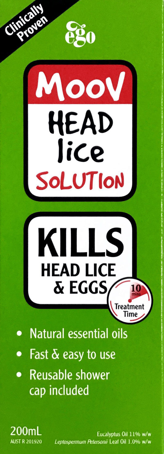 Ego Moov Head lice Solution -200 ml - DominionRoadPharmacy