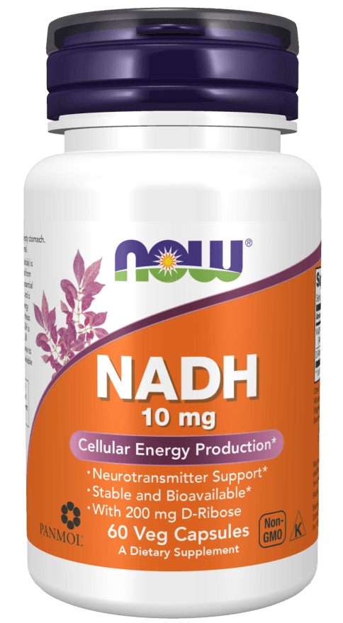 Now NADH 10 mg 60 Veg Capsules