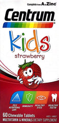 Centrum kids 60 chewable tablets Strawberry - DominionRoadPharmacy