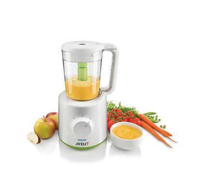 Philips AVENT Combined Steamer and Blender  2-in-1 Healthy Baby Food Maker
