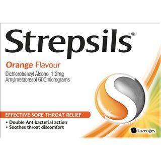 Strepsils Orange Flavour Lozenges 36