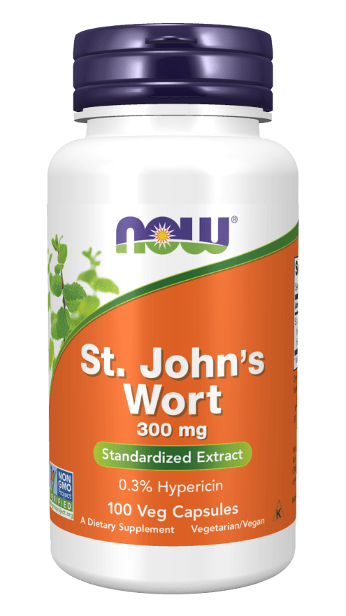 now foods St.John's Wort 300 mg Veg Capsules