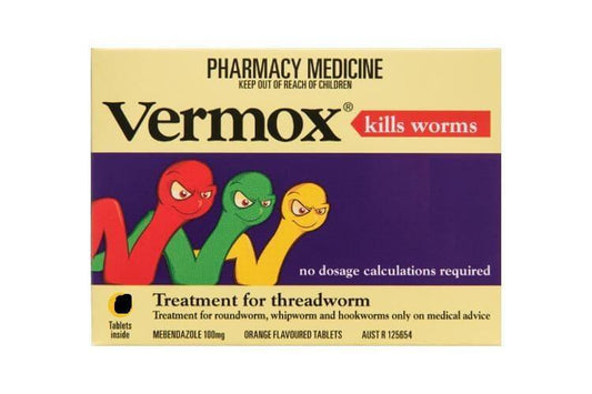 Vermox Tablets 100mg 2