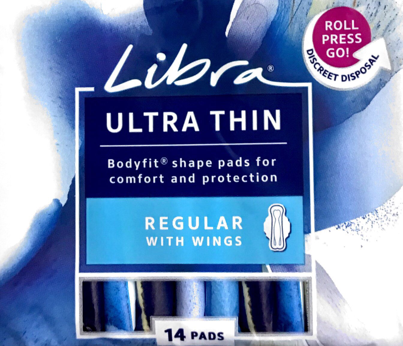 Libra ultra thin Regular with wings - Pads 14