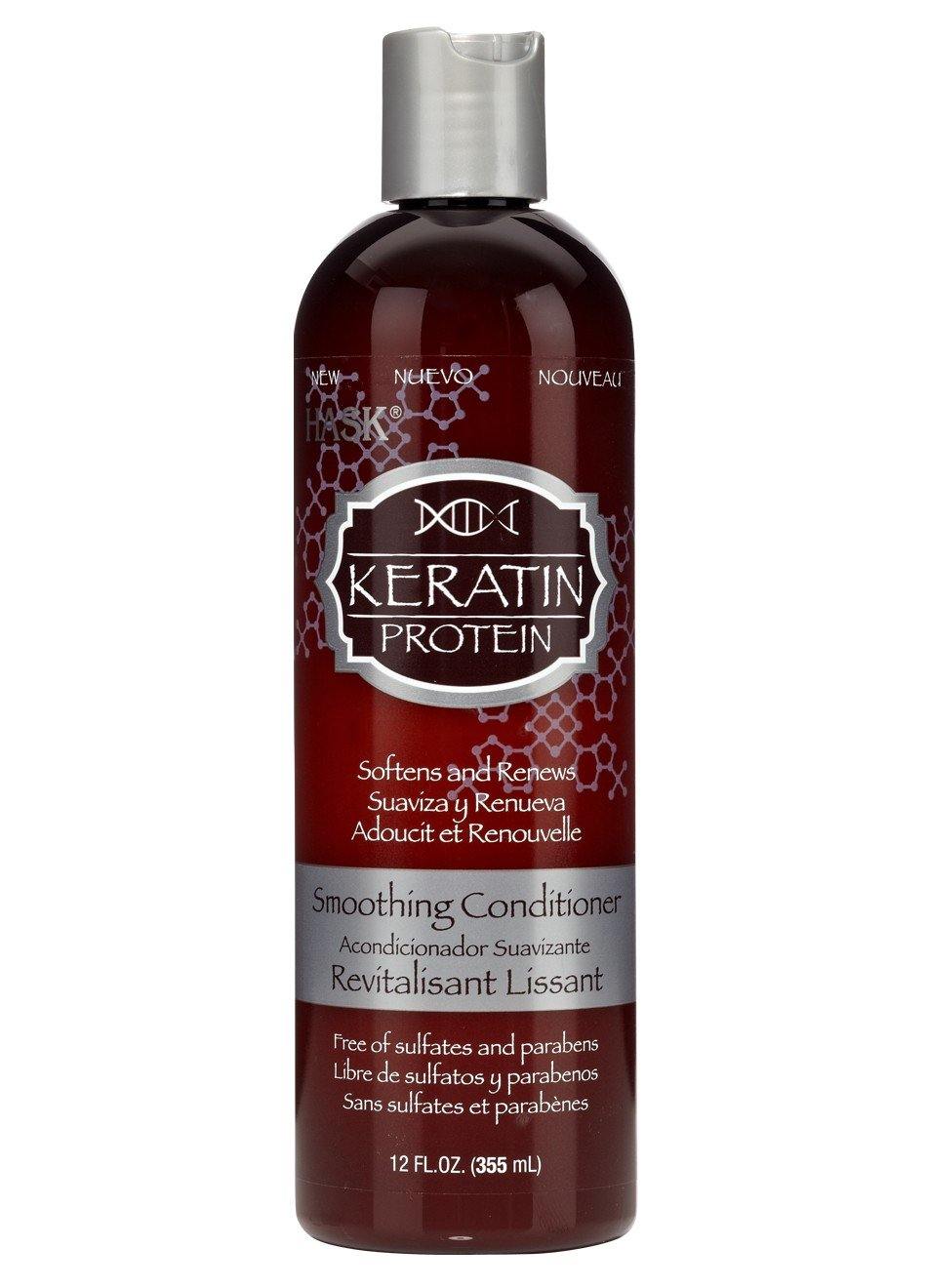 Hask Keratin Protein Smoothing Conditioner 355 ml - DominionRoadPharmacy
