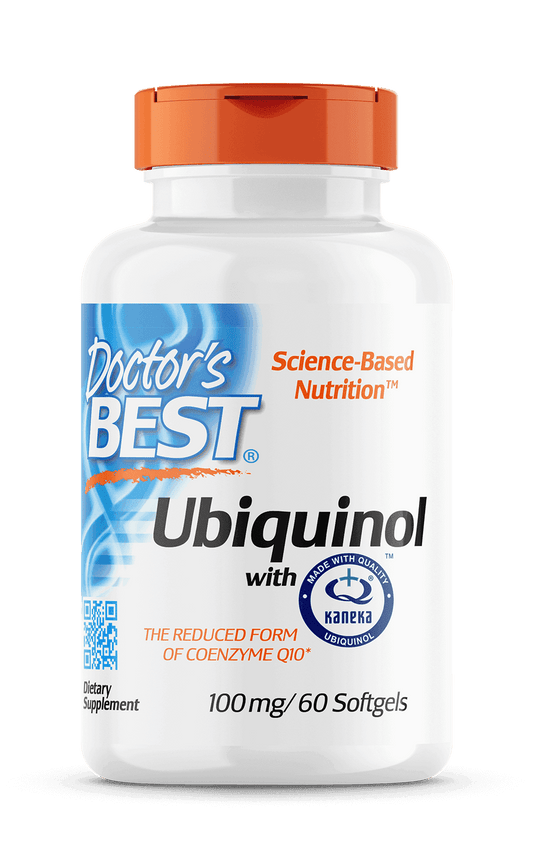 Doctor's Best Ubiquinol with Kaneka 100mg  60 Capsules