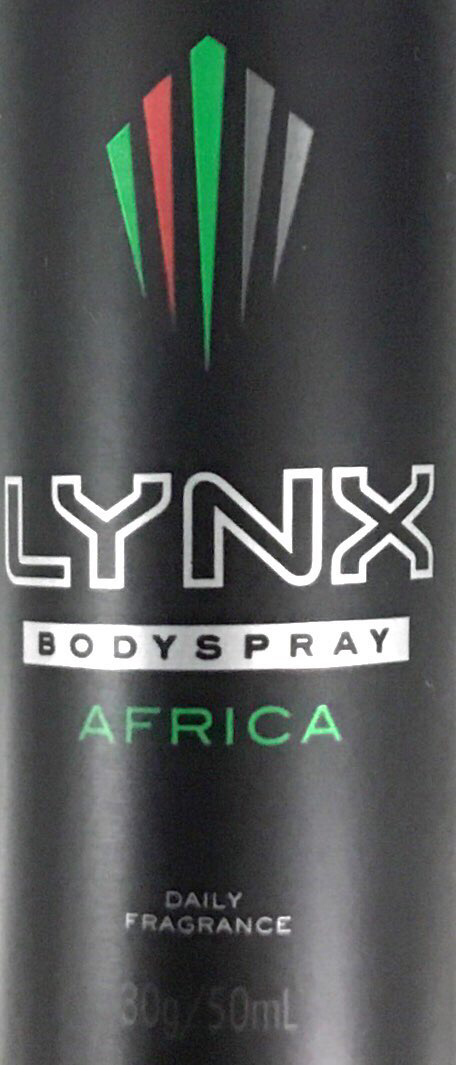 Lynx body spray AFRICA 30g/50ml
