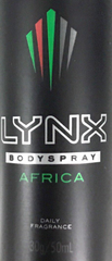 Lynx body spray AFRICA 30g/50ml