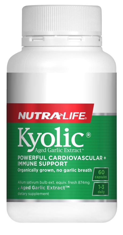 Nutralife Kyolic Aged Garlic Extract High Potency Caps 60's
